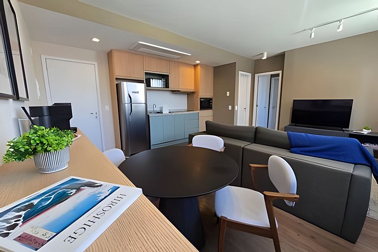 Loft Confortável + sofá cama | Cons. EUA e EzTower