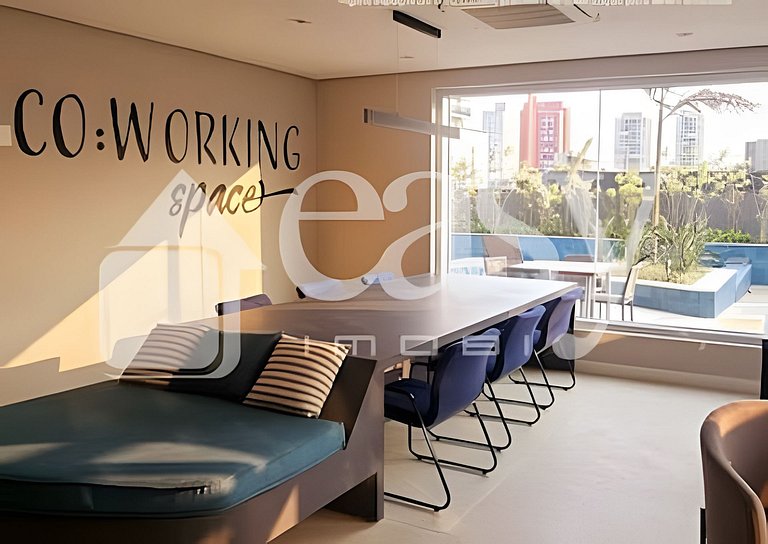 Loft Confortável - próx. Consulado EUA + EzTower!