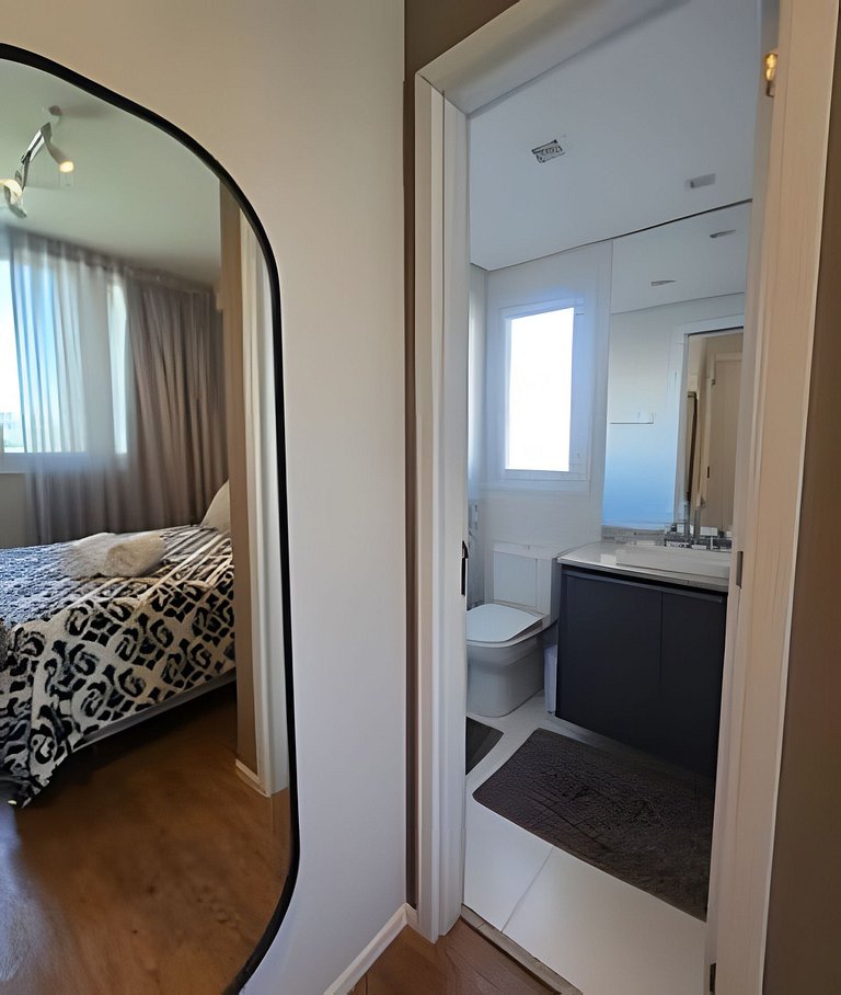 Loft Confortável + sofá cama | Cons. EUA e EzTower