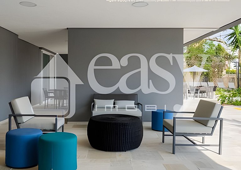 Loft Confortável + sofá cama | Cons. EUA e EzTower