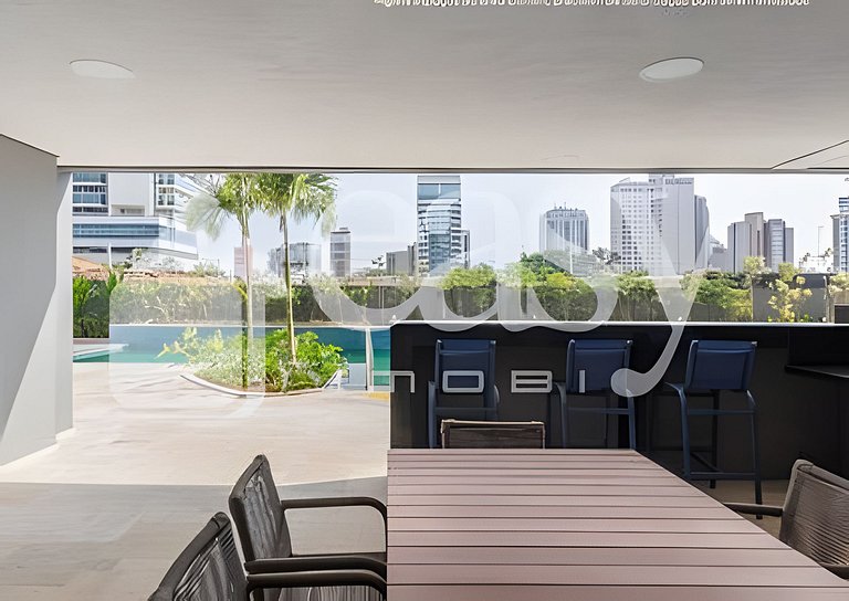 Loft Confortável - próx. Consulado EUA + EzTower!