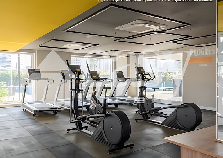Loft Confortável - próx. Consulado EUA + EzTower!