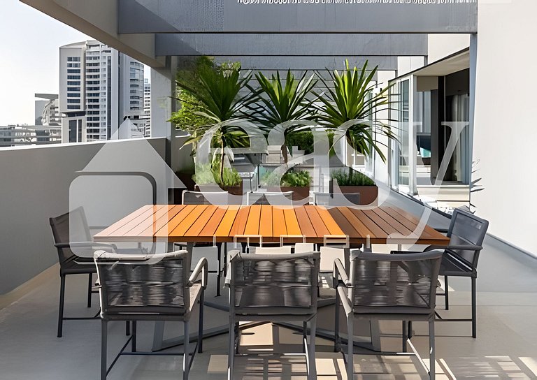 Loft Confortável - próx. Consulado EUA + EzTower!
