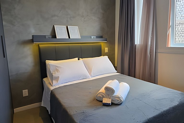 Exclusivo : Studio c/ Vaga + máq. lavar - EzTower