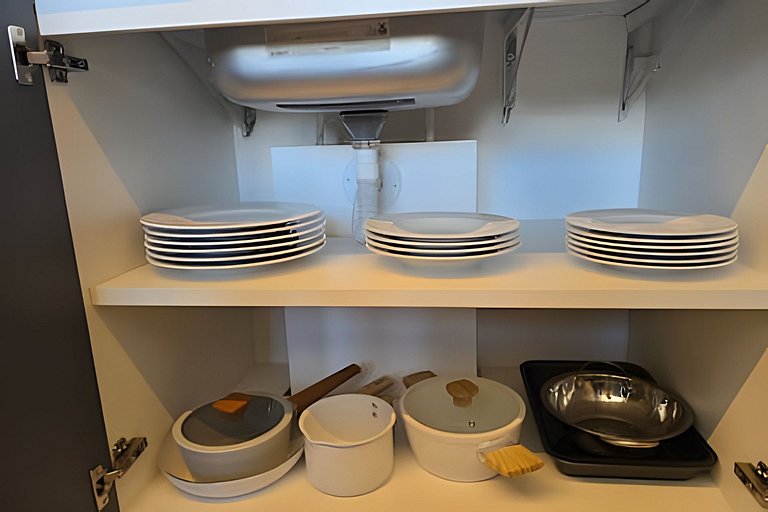 Exclusivo : Studio c/ Vaga + máq. lavar - EzTower