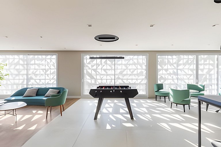 Exclusivo : Studio c/ Vaga + máq. lavar - EzTower