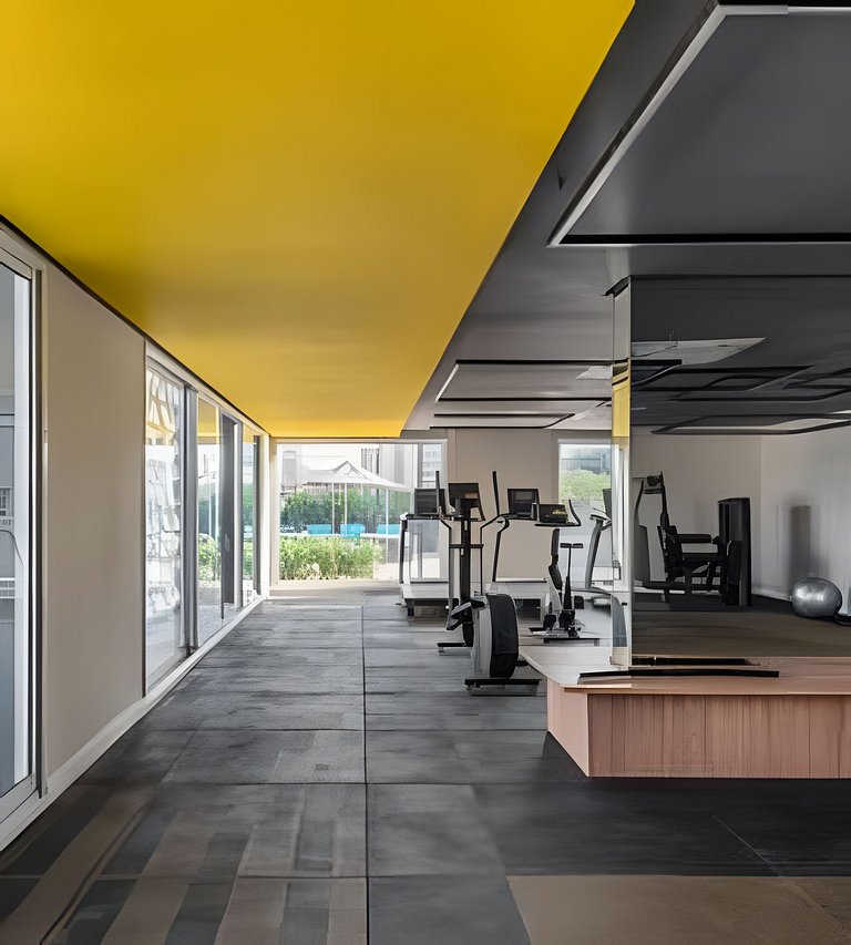 Exclusivo : Studio c/ Vaga + máq. lavar - EzTower