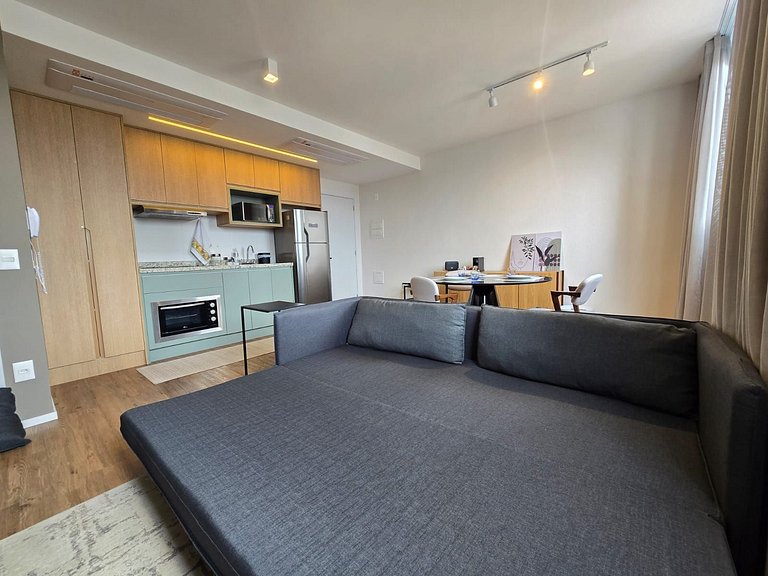 Loft Cama Queen - Eztower e Consulado EUA!