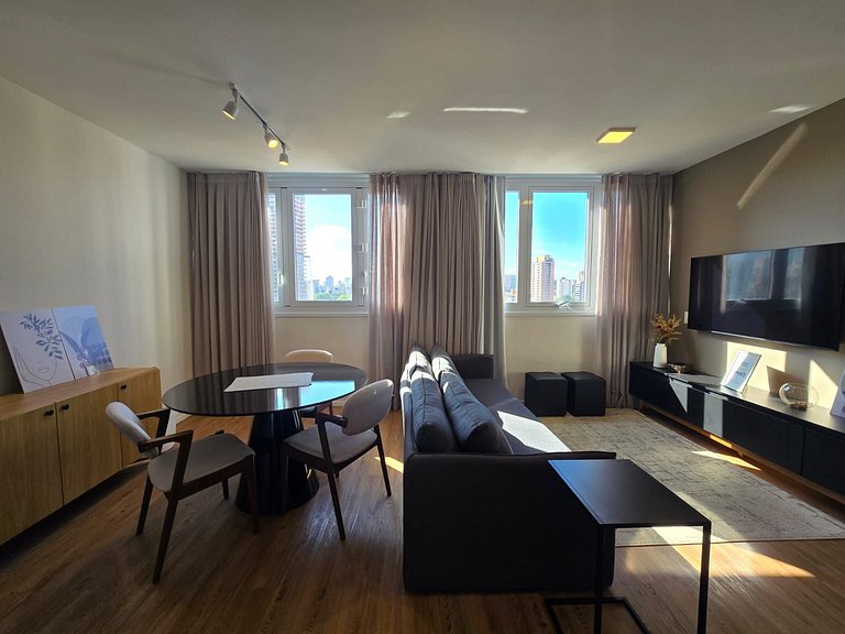 Loft Cama Queen - Eztower e Consulado EUA!