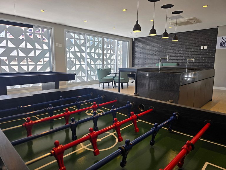Studio com Terraço - Shop Morumbi e Consulado EUA!