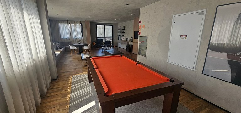 Studio Novo ao lado Metrô Brooklin!