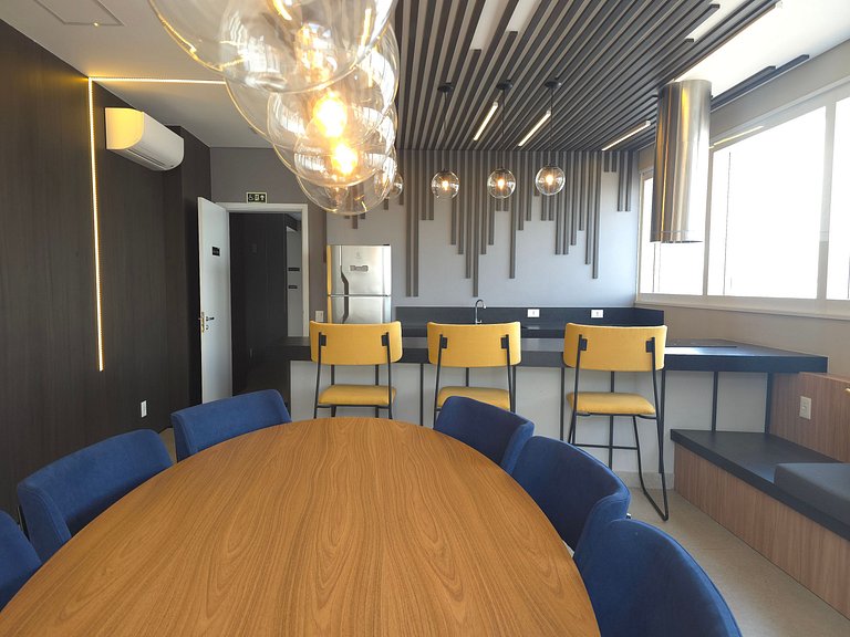 Studio c/ Vaga + Máq. Lavar Roupa - EzTower