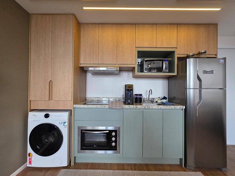 Loft Cama Queen - Eztower e Consulado EUA!