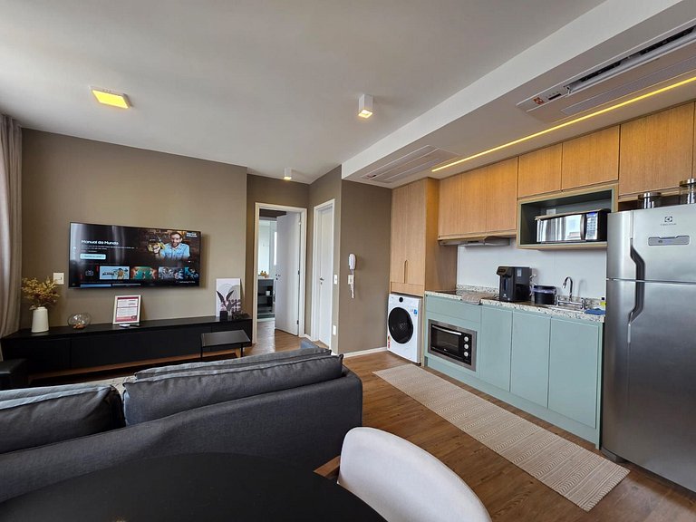 Loft Cama Queen - Eztower e Consulado EUA!