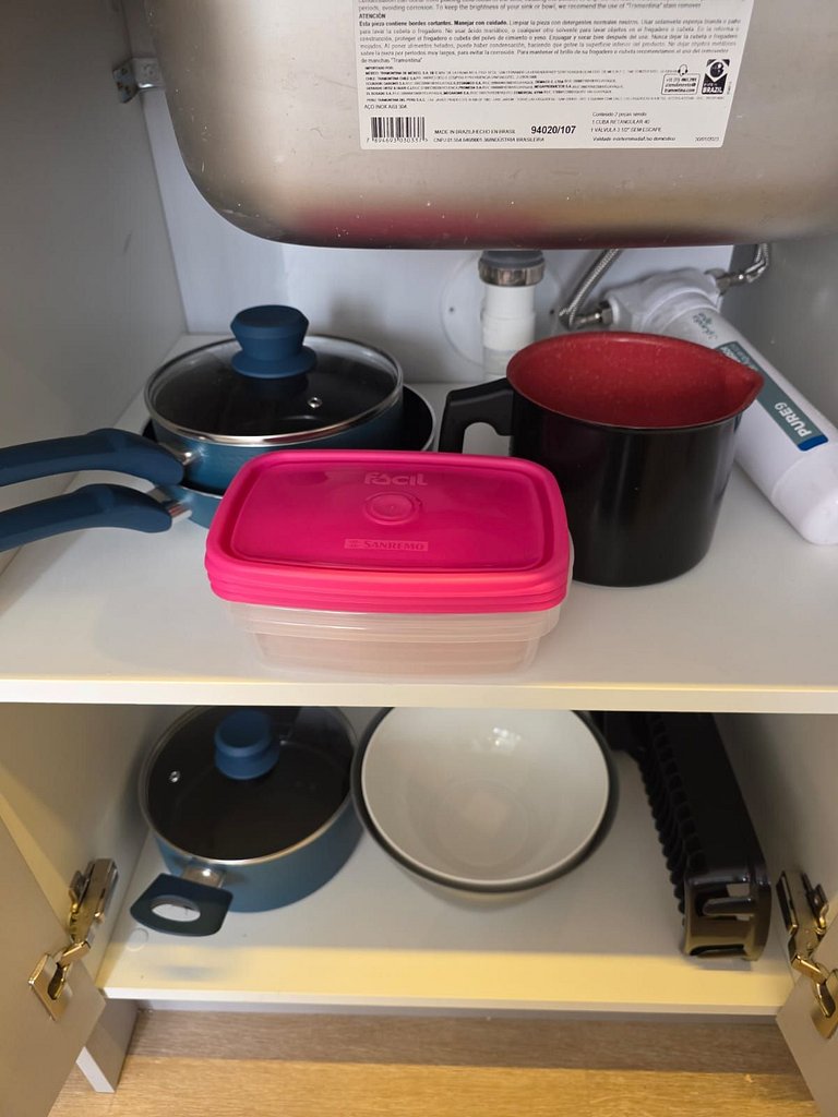 Apart. 2 dormitórios + Máq. Lavar | EzTower